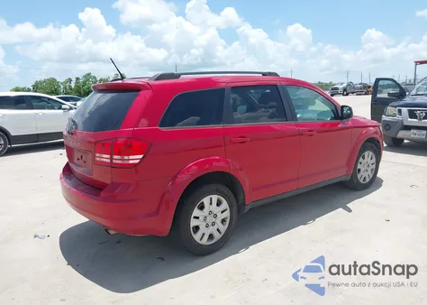 2018 Dodge Journey Se z USA, uszkodzony, nr VIN 3C4PDCAB5JT347123